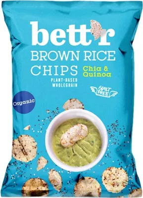 Obrázok produktu pre Chrumky z hnedej ryže - chia a quinoa 60g