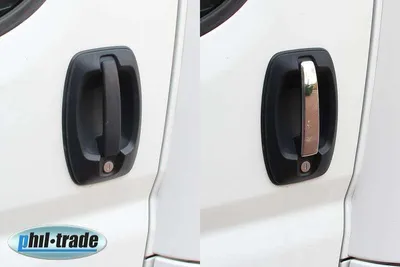 Produktbild von 1Zestaw klamek ze stali nierdzewnej do Fiat Ducato Citroen Jumper Iveco Daily | od 2006 r