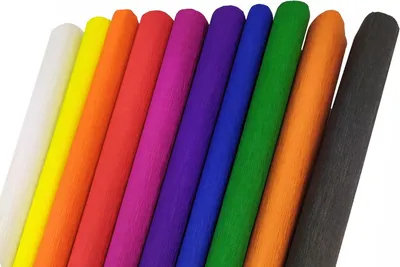 Zdjęcie produktu dla Bibuła marszczona 50x200 Zestaw 10 kolorów MIX 2