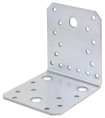 Immagine prodotto di Alberts 834913 Connettore per negozi, zincato sendzimir, 105 x 105 x 90 mm, 25er Set