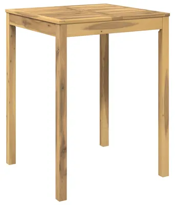Produktbild von Gartenbar-Tisch Weiß 80 x 80,5 x 105 cm Massivholz Akazie