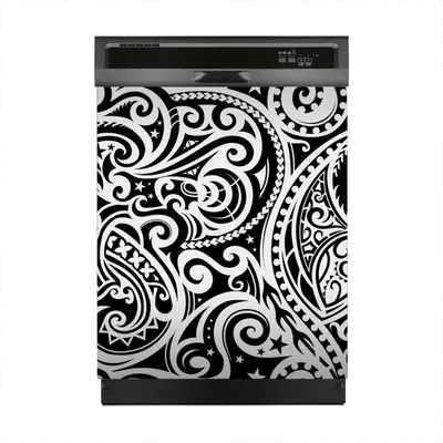 Produktbild von Aufkleber sticker 60x70 cm Dekorative folie Spülmaschine - Ornamente Abstrakt