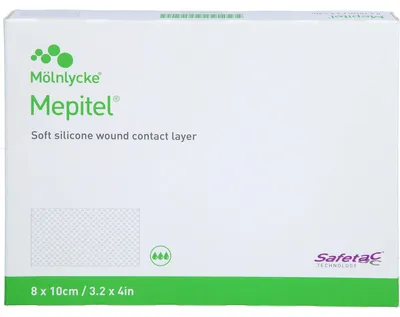 Produktbild von MEPITEL Silikon Netzverband 8x10 cm steril