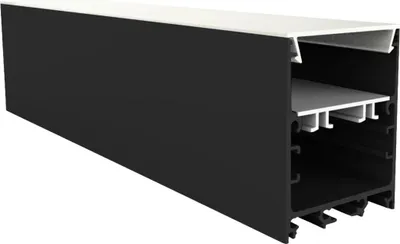 Produktbild von LED Leuchtenprofil extrabreit 2m EXO-TI1_32 (32 mm) – Aluminiumprofil für leistungsstarke LED-Strips