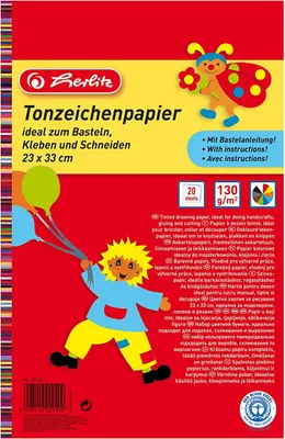 Image de herlitz Bloc de papier toner, 230 x 330 mm, contenu : 20 feuilles