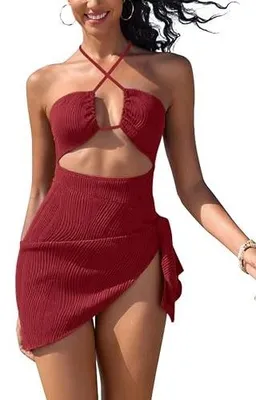 Zdjęcie produktu dla Kostium kąpielowy damski wyszczuplający brzuch monokini dla kobiety