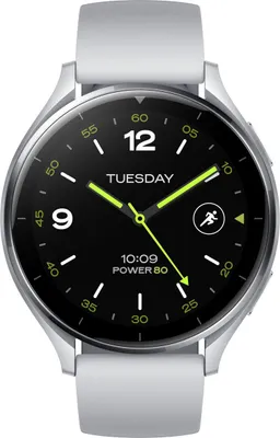 Zdjęcie produktu dla Smartwatch Xiaomi Watch 2 w kolorze srebrnym, 1,43 cala, 46 mm