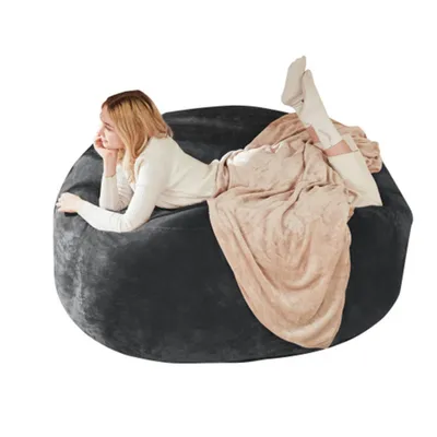 Produktbild von Sitzsack,Sitzsackstuhl,Sofa,Sitzkissen weicher und bequemer Lesestuhl,für Schlafzimmer, Balkone 90cm