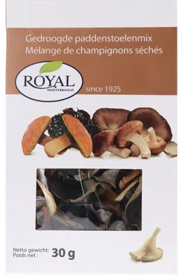 Produktbild von Royal Pilzmischung 30 g – Getrocknete Pilze für Suppen, Saucen & Pfannengerichte