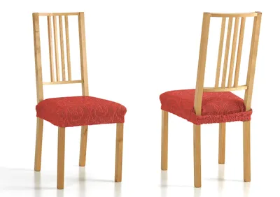Productafbeelding van Martina Home stoelhoes ASIENTO, kleur: roestrood (Teja)