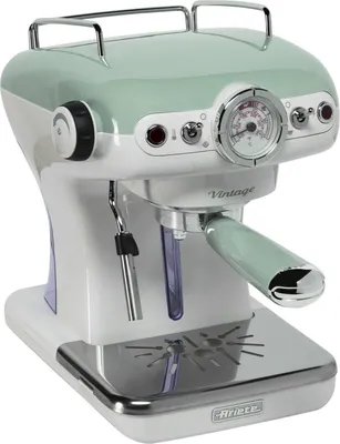 Immagine prodotto di Ariete 1389 Vintage - Kaffeemaschine mit Cappuccinatore - 15 bar - grün