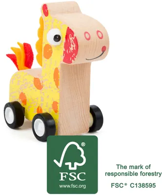 Produktbild von Rückziehfahrzeug Giraffe