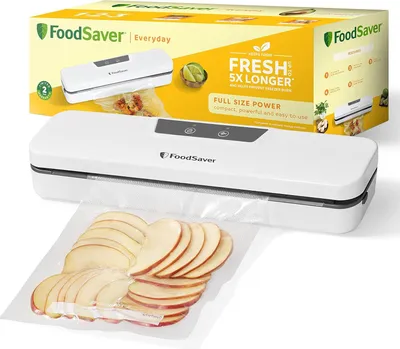 Zdjęcie produktu dla FoodSaver VS0290X, Biały, 28 cm, 80 W, 375 mm, 90 mm, 70 mm