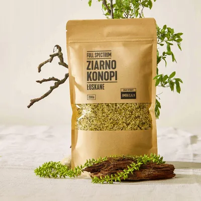 Zdjęcie produktu dla Nasiona konopne prażone 200 g