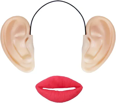 Imagen del producto de Diadema con orejas grandes, tamaño estándar, ideal para disfraces de Halloween