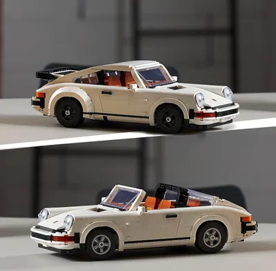 Produktbild von LEGO Icons Porsche 911 Modellauto für Erwachsene, Rennauto Modellbausatz zum Sammeln 10295