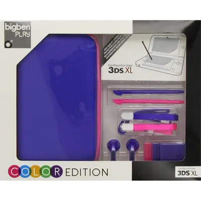 Image de Nintendo 3DS XL - Kit d'accessoires « Color Edition » (couleurs assorties)