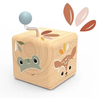 Produktbild von Speedy Monkey Spieluhr Dschungel WaldHolz 9x6x6cm Kinder Geschenk
