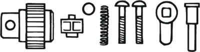 Zdjęcie produktu dla Stahlwille 5520 19050000 Spare part set Drive (screwdriver) 3/4 (20 mm) 1 pc(s)