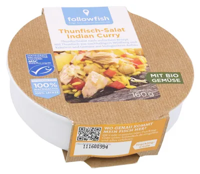Produktbild von MSC foll.Thunf.Salat Ind.160g