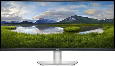Produktbild von Dell S Series S3422DW - 86,4 cm (34") - 3440 x 1440 Pixel - Wide Quad HD - LCD - 4 ms - Silber
