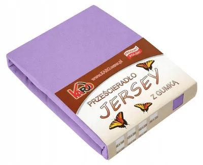 Produktbild von Karo Jersey-Spannbettlaken Rot 80x160 cm