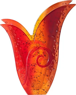 Produktbild von Glasvase Red Fusion 31cm