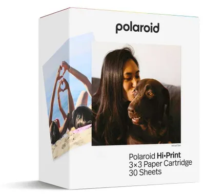 Produktbild von Polaroid Hi Print 3x3 Papierkassette – 30 Blatt