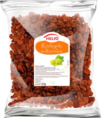 Produktbild von Helio Sultaninen Rosinen 1,5 Kg