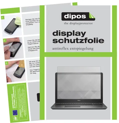 Produktbild von 2x Schutzfolie für Dell Volstro V 15 5568 matt Displayschutzfolie Folie Display