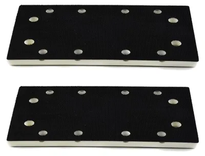 2x Klettschleifplatte 93x175mm, 8 Löcher, für Festool RS 300 EQ Plus