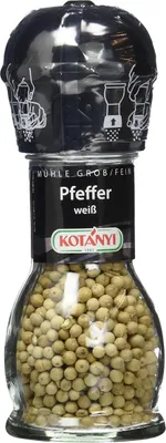 Immagine prodotto di Macina pepe Kotanyi pepe bianco intero ed essiccato 52g