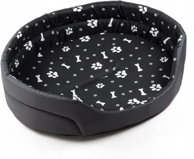 Produktbild von Boutique ZOO Hundebett Oval 70x86 cm für große Hunde