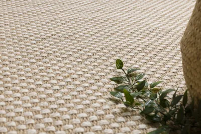 Produktbild von Dywan JUTE 3731 krem / beż - jutowy, płaskotkany, frędzle beżowy 80x150 cm