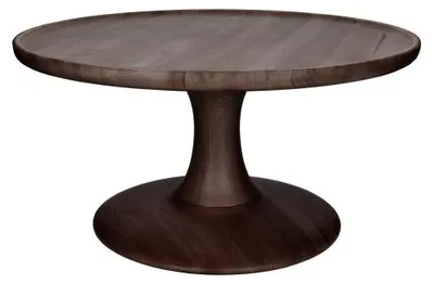 Immagine prodotto di Tavolino Pomax Seraph, color marrone, diametro 60 cm, altezza 30 cm