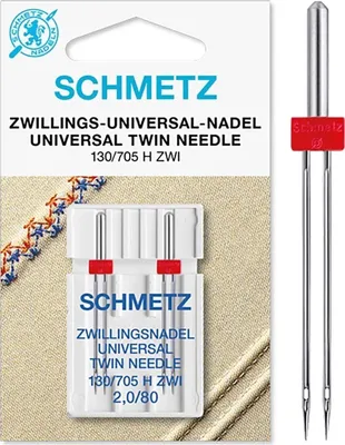 Produktbild von Schmetz 130/705 H ZWI 4.0 DCS Nadel für Nähmaschine
