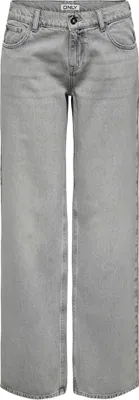 Image de Only Brenda Low Wide Cro117 Jeans Grau S / 30 Frau Grau S