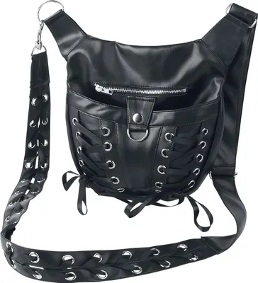 Produktbild von Poizen Industries Handtasche Damen Corset Bag schwarz Standard