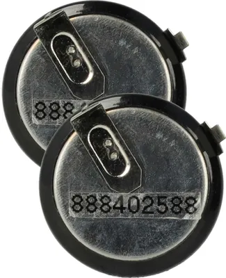Produktbild von vhbw 2x Akku kompatibel mit BMW X5 E53, Z8, Z4 E85, X6 E72, Z4, X6 E71, X5 E70 Autoschlüssel (20 mAh, 3 V, Li-Ion)