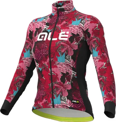 Immagine prodotto di Maglia da ciclismo a maniche lunghe Alé per l'inverno - AMAZZONIA LADY WNT - Rosa/Nero M