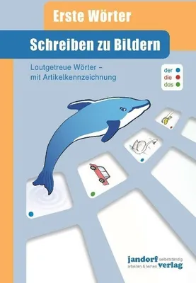 Produktbild von Schreiben zu Bildern: Lautgetreue Wörter - mit Artikelkennzeichnung