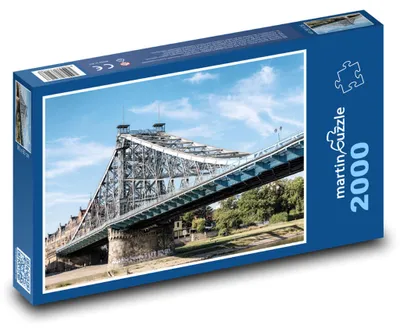 Zdjęcie produktu dla martinpuzzle - Puzzle 2000 - Drezdno - most