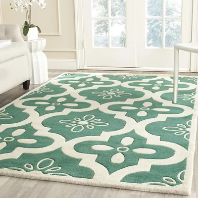 Produktbild von SAFAVIEH Zeitgenössische Teppich für Wohnzimmer, Esszimmer, Schlafzimmer - Chath