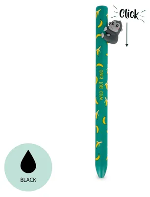 Productafbeelding van Legami drukkogelpen Gorilla "Wild but Kind" - Gratis knuffels