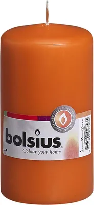 Produktbild von BOLSIUS Stumpenkerze 13x6,8cm mango
