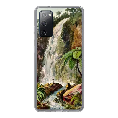 Produktbild von MuchoWow® Handyhülle Schutzhülle Hülle für Samsung Galaxy S20 FE Wasserfall - Kunst - Alte Meister Silikon Softcase Handy Hülle - Abdeckung