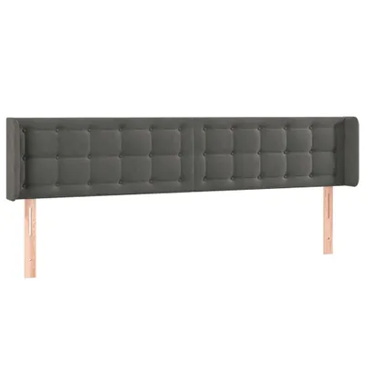 Zdjęcie produktu dla VidaXL 3119257, Ciemny Szary, Poliester, Drewno, 1630 mm, 78 cm, 88 cm, 160 mm