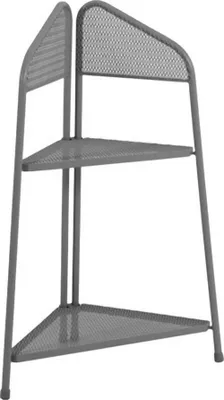 Produktbild von MWH Balcony Ecco small Eckregal klein - Material: Metall, Farbe: Eisengrau, Maße: 48 cmx48 cmx100 cm; 879909