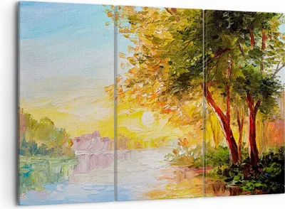 Produktbild von Bild auf Leinwand - Leinwandbild - natur natur - 105x70cm - Wand Bild - Wanddeko - Wandbilder - Leinwanddruck - Bilder - Kunstdruck - Wanddekoration - Leinwand bilder - Wandkunst - CE105x70-3445