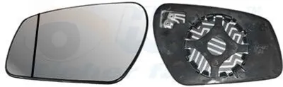 Produktbild von VAN WEZEL Spiegelglas Außenspiegel Links für FORD Fiesta Mk5 Schrägheck (JH1, JD1, JH3, JD3) Asphärisch Beheizbar 1863837